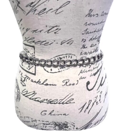 Silver Chain Waist Belt Celtic Irish Tassel Up to 39" Business Casual BOHO CUTE! - Picture 6 of 9